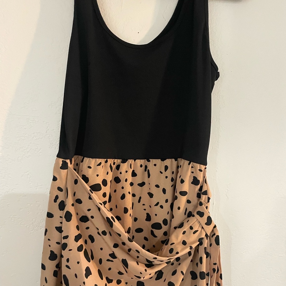 Two toned dress